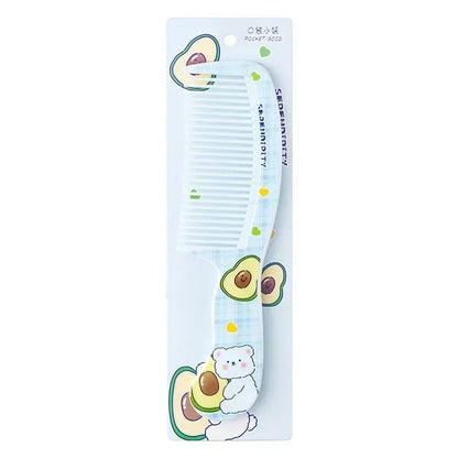 New Portable Untangling Hair Brush - Health Care Tools for Kids - Cute Rabbit & Bear Hairbrush Comb for Girls - Hair Accessories