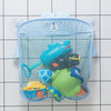 Cartoon Duck Baby Bath Toy Mesh Storage Bag with Suction Cup