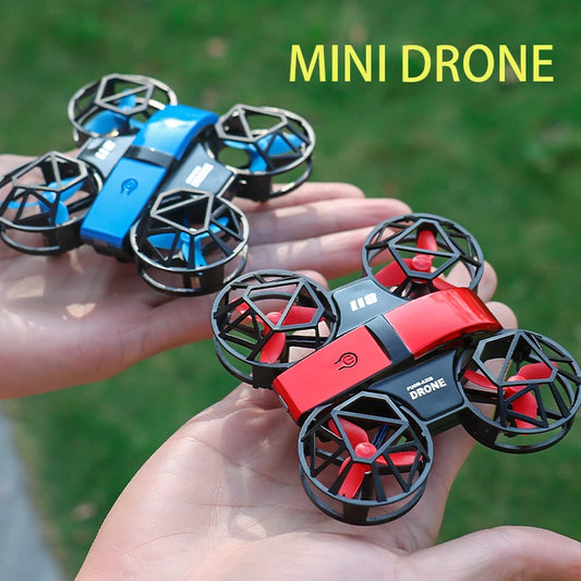 Dowellin D12 Mini RC Drone – Remote Control Quadcopter with HD Dual Camera and Fixed Height