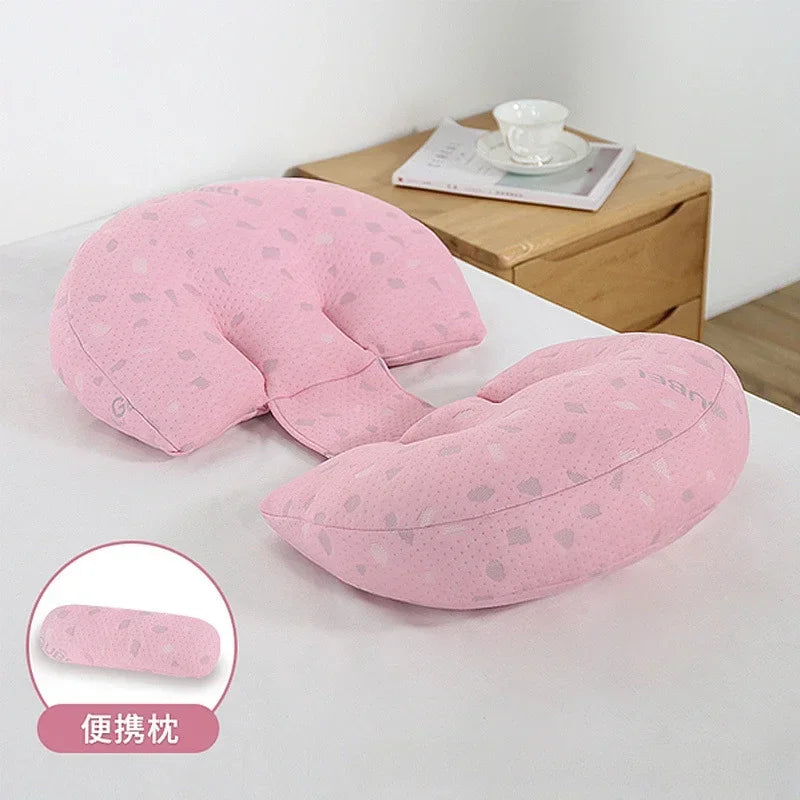 Pregnant Women Lumbar Pillow - Four Seasons Universal Waist Support & Protection U-Shaped Side Sleeping Pregnancy Cushion