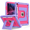 11-Inch (27.9 cm) Rugged Shockproof iPad Case with Stand — Heavy-Duty Rubber Protective Cover for 11-inch, 10.9-inch and Select 8.3-inch iPads, Kids-Proof