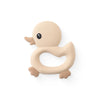 Baby Teether - Food Grade Silicone Cartoon Animal Duck, DIY Nursing Teething Pacifier Clip, Baby Toy & Teething Accessories