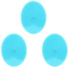 Silicone Facial Cleansing Brush - Soft Deep-Pore Exfoliator Mini (6 x 4.3 cm / 2.36 x 1.69 in)