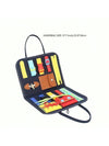 Montessori Felt Quiet Book – Educational Travel Busy Board Activity Toy for Kids
