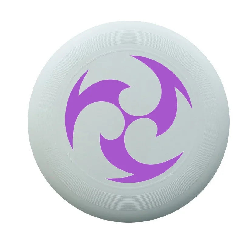 Flying Disc Frisbee Flying Saucer — 20 cm (7.9 in) & 27.5 cm (10.8 in) Portable Outdoor Throwing Toy for Kids & Adults