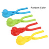 4-Piece Duck-Shaped Snowball Maker Clips Set for Outdoor Winter Play and Sand Molds