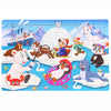 30-Piece Wooden Jigsaw Puzzle for Kids, Cartoon Animals & Vehicles, Early Learning Toy