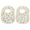 2pcs/Set Waterproof Baby Bibs – Cotton Infant Feeding Bibs, Newborn Burp Cloths, Bandana for Boys & Girls, Soft Saliva Towel - Kidzy Market