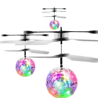 Mini RC Flying Ball Drone – Infrared Induction Helicopter Toy for Kids