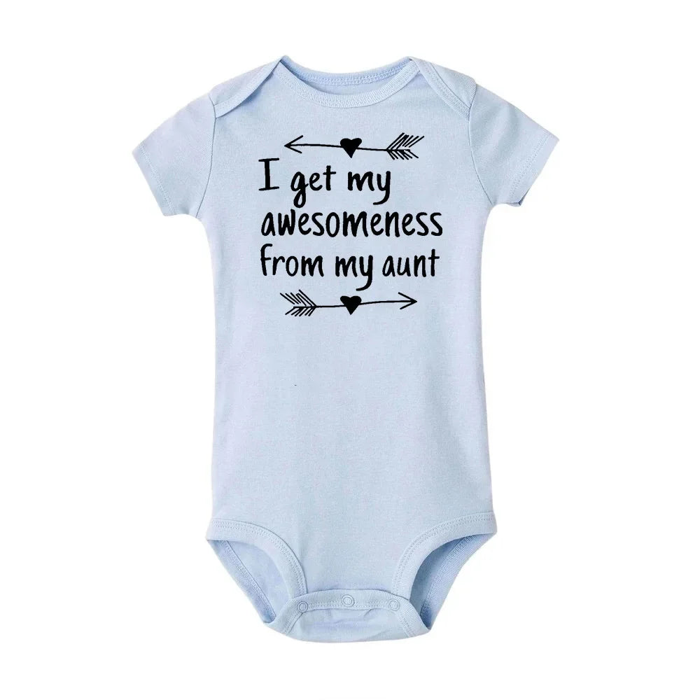 “Don’t Make Me Call My Crazy Uncle” – Funny Baby Bodysuit, Cute Infant Romper for Boys & Girls, Newborn & Toddler Outfit