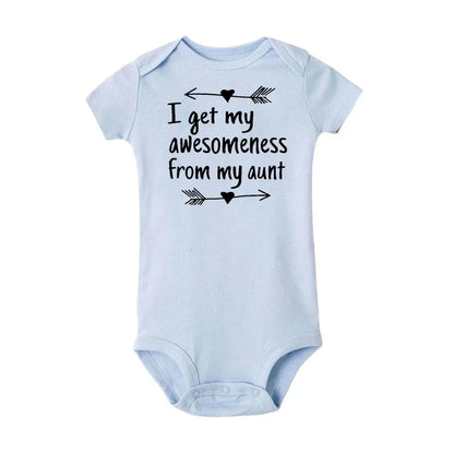 “Don’t Make Me Call My Crazy Uncle” – Funny Baby Bodysuit, Cute Infant Romper for Boys & Girls, Newborn & Toddler Outfit