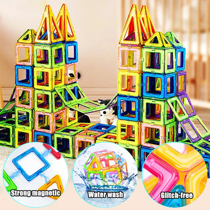 Magnetic Building Blocks Big and Mini Size DIY Construction Set