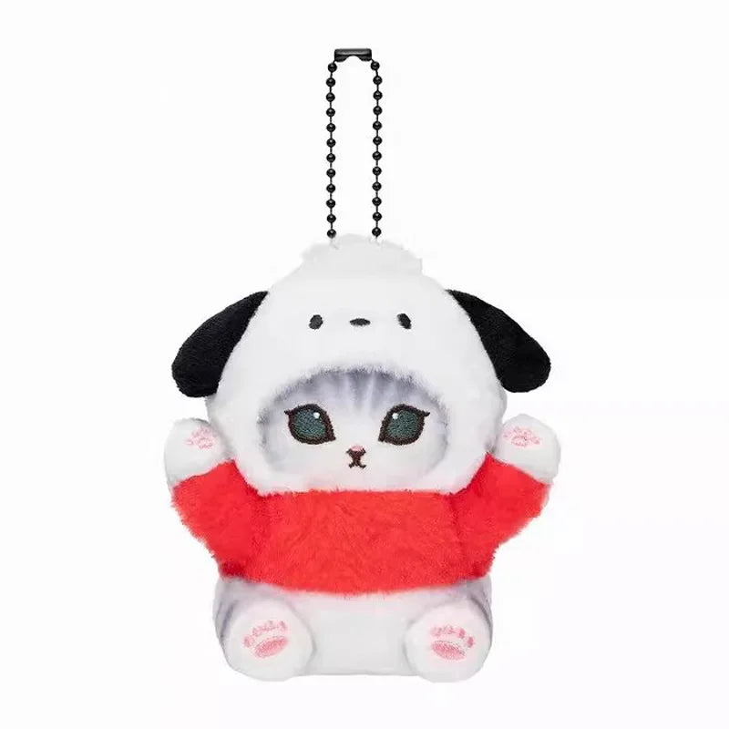 Sanrio Hello Kitty Gudetama Kero Kero Keroppi Plush Backpack Pendant Keychain Gift