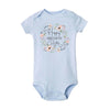 “Happy Birthday Daddy, I Love You” – Adorable Newborn Baby Bodysuit, Short-Sleeve Infant Romper, Perfect Birthday Gift for Dad