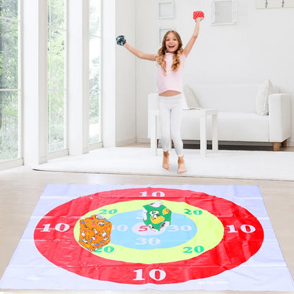 Sandbag Toss Target — 1.5m / 2.0m (4.9 ft / 6.6 ft) Square Outdoor Parent-Child Multiplayer Team-Building Game