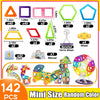 64-184PCS Kids Magnetic Building Blocks Mini Size STEM Construction Set