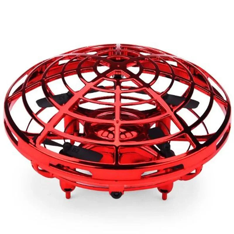 Mini Induction RC Quadcopter – Flying Helicopter Magic Hand UFO Ball Toy for Kids