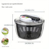 Home Vegetable Dehydrator Multi-Functional Washer and Dryer Tool for Kitchen and Picnic