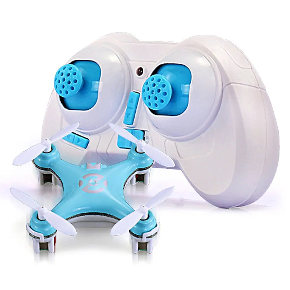 CX-10 Mini RC Drone – 2.4G 4CH Remote Control Quadcopter with LED for Kids