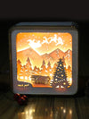 3D Wooden Castle Puzzle Kit with LED Night Light — DIY Desk Decor Gift for Teens, Kids & Women