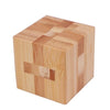 Wooden Kongming Lock Puzzle Lu Ban 3D Brain Teaser Montessori Puzzle for Kids & Adults