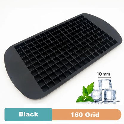 Silicone Ice Cube Tray - 4/6/8/15/160 Grid Square Mold