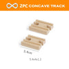1-Piece Wooden Train Track Accessory – Compatible Railway Piece for Kids Wooden Train Sets, Educational Toy