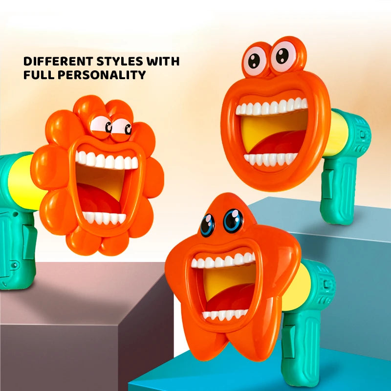 Big Mouth Funny Megaphone Recording Toy Kids Voice Changer Speaker Handheld Mic Vocal Amplifier Recorder