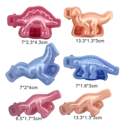 Children's DIY Plasticine Mold Modeling Clay Accessories - Play Dough Tool Kit with Plastic Set, Knife, and Mold, Educational Toys Gift for Kids