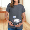 Women Pregnant Maternity Cotton Breastfeeding T-Shirt | Summer Nursing Blouse Tops | Fashion Clothes