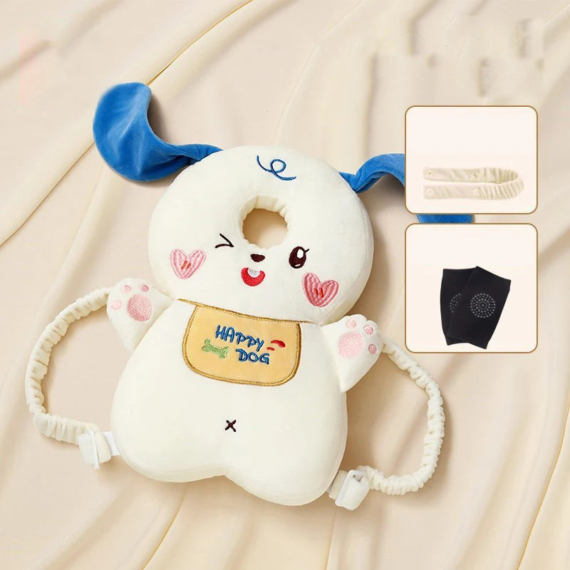 AIBEDILA Baby Head Protector Safety Pad Cushion Back Prevent Injured Elf Lion 1-3T Toddler Security Pillows Protective Headgear