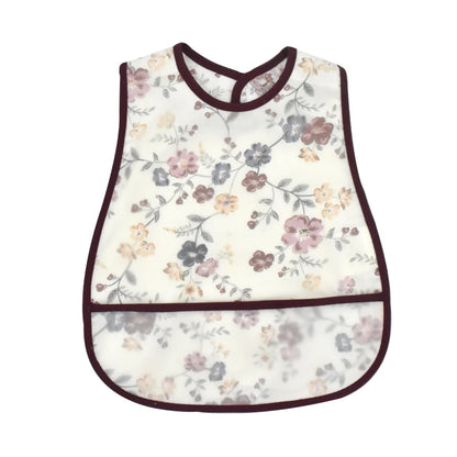 2023 New Cartoon Pattern EVA Waterproof Baby Bibs – Adjustable Feeding Apron with Pocket for Kids, Baby Burp Cloths - Kidzy Market