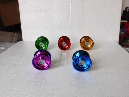 Professional Aluminum Metal Yoyo Ball - Competitive Yo-Yo for Beginners, Kids, and Adults with Accessories