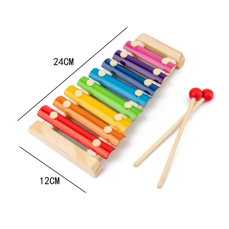 Baby Music Toys Musical Instruments Educational Set for Kids Ages 3–8 Boys Girls Kinder Spielzeug Random Color