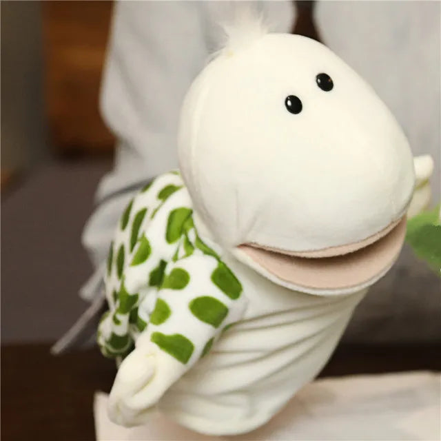 Soft Plush Horse Hand and Finger Puppet, Cartoon Toy for Kids Party Decoration