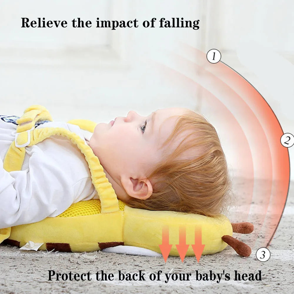 Toddler Baby Head Protector – Adjustable Cushion Backpack for Infant Safety and Walking Protection