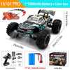 1:16 4WD RC Car with 70km/h Speed, LED Lights, and High-Speed Drift