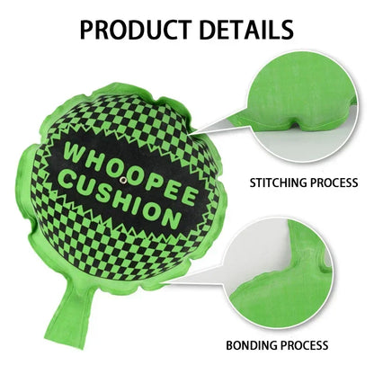 Whoopee Cushion Fart Pad – Classic Rubber Prank Toy for Kids & Adults (Sizes: 9×12 / 15×19 / 19×24 cm | 3.5×4.7 / 5.9×7.5 / 7.5×9.5 in)