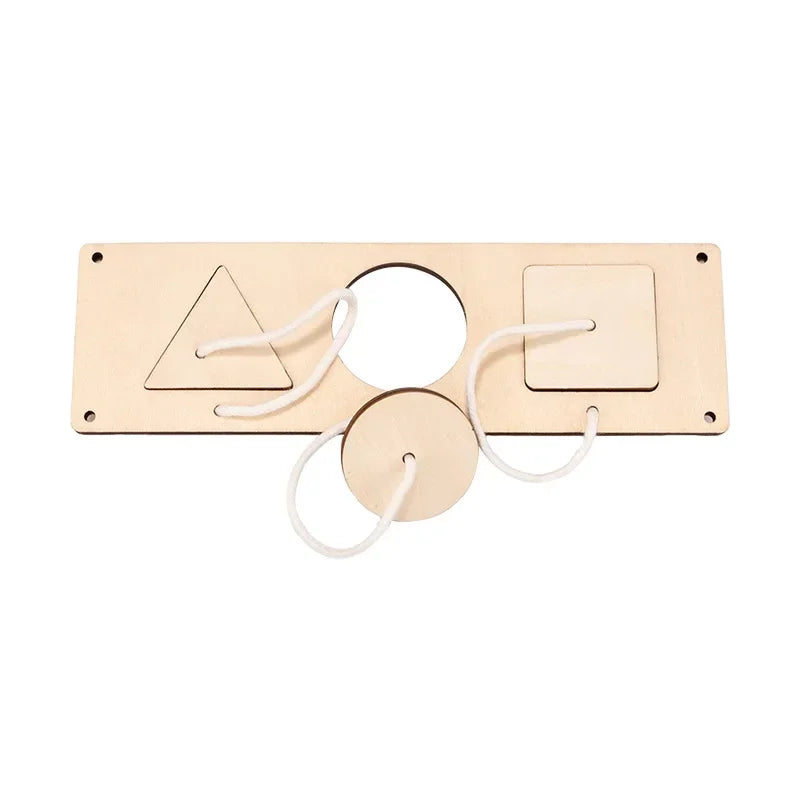 DIY Busy Board Accessories – Montessori Teaching Aids for Baby Early Education, Learning Skill Toy Parts and Wooden Board Games