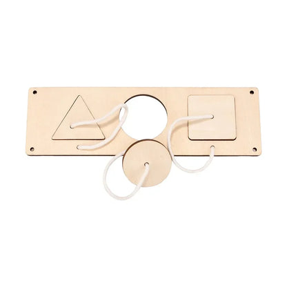 DIY Busy Board Accessories – Montessori Teaching Aids for Baby Early Education, Learning Skill Toy Parts and Wooden Board Games