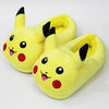 TAKARA TOMY Plush Pokemon Pikachu Eevee Umbreon Kawaii Indoor Slippers — One Size Fits EU 35–42 (About 28 cm / 11 in)
