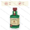 Whiskey Bottle Building Block Model – Assemble Toy for Gifts and Home Decor