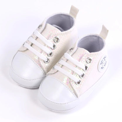 Trendy Sequin Sneakers for Baby Boys – Lightweight Non-Slip Shoes for Indoor & Outdoor Walking
