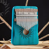 Hluru 21-Key Maple Kalimba and 17-Key Thumb Piano Portable Finger Piano Beginner Mbira Gift for Kids and Adults