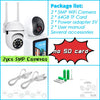 Mini WiFi Dome Security Camera 1080P HD – Night Vision, Motion Tracking, Two-Way Audio, IP66 Weatherproof