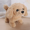 Intelligent Simulation Electric Pet Robot Dog Plush Toy with Wagging, Barking, and Walking Functions, Interactive Gift