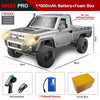 ZWN 1:12 RC Car MN82 PRO with Headlights and 4WD Off-Road Pickup Truck