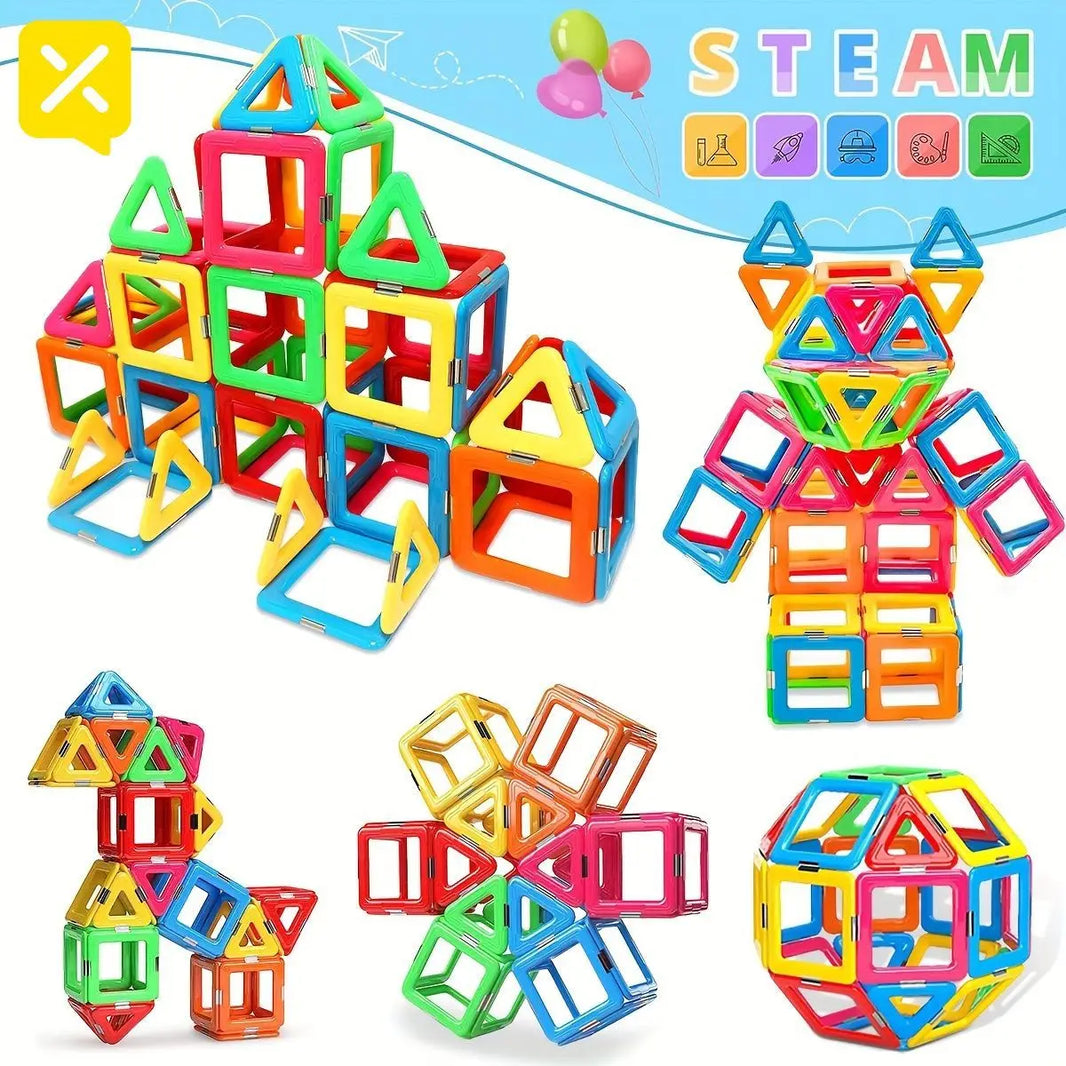 DIY Magnetic Building Blocks Mini and Big Size Construction Set