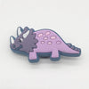 Cute Animal Shoe Charms – PVC Cartoon Dino & Panda Shoe Decoration, 1-Pack (2.5–3 cm / 1.0–1.2 in) for Kids, Sandals & Backpacks