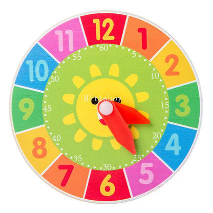Baby Montessori Wooden Busy Board – Animal, Guinea Pig, Dinosaur, Clock, and Pattern Pairing Educational Toy for Children Gift